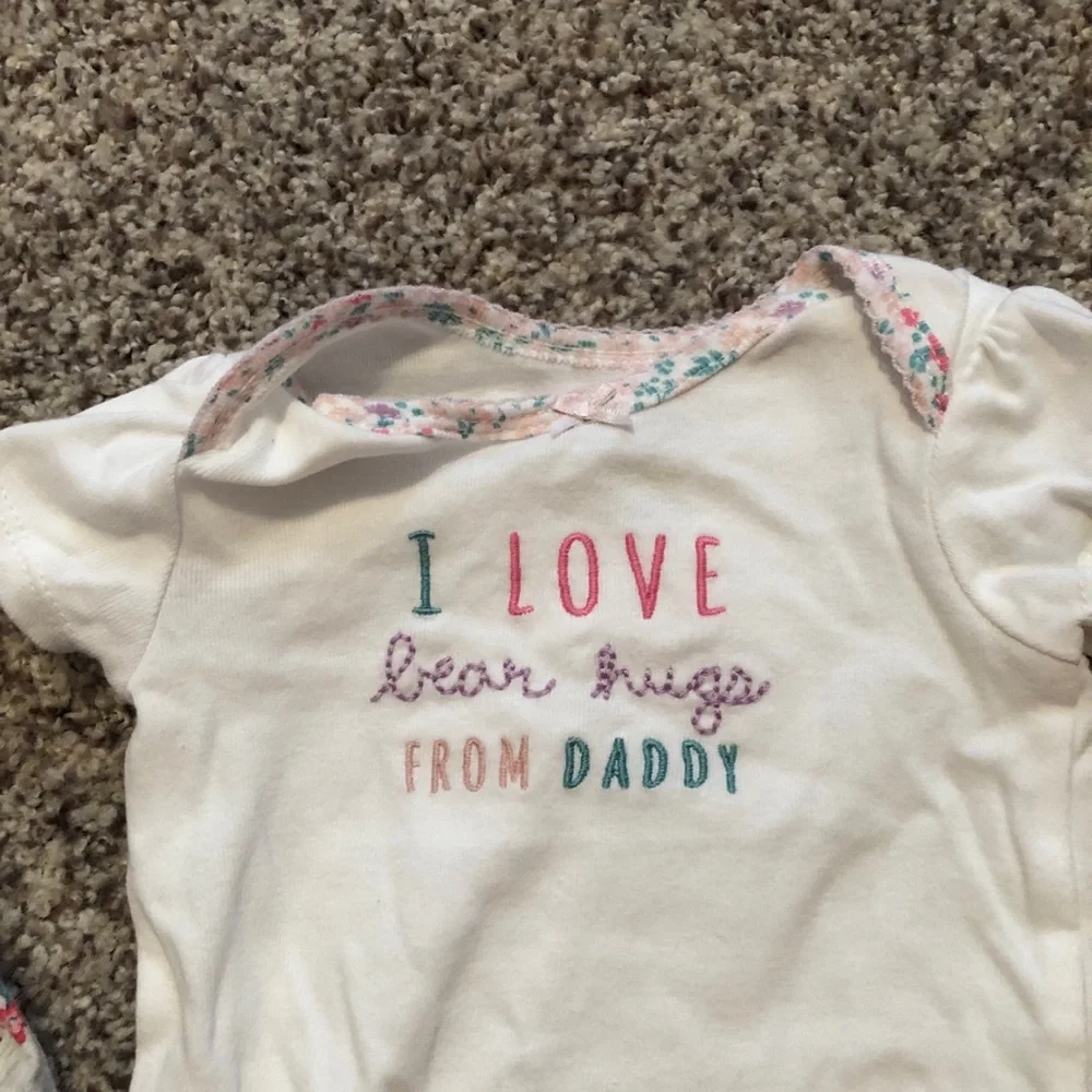 Carter’s Floral and Graphic Baby Onesies Bundle